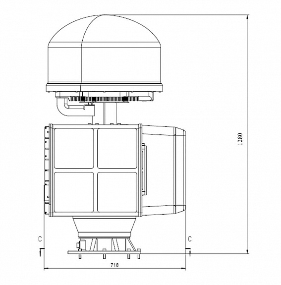 Охлаждаемый тепловизор KS TS-1200